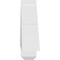 Ekena Millwork Redmond Architectural Grade PVC Gable Bracket, 60"W x 12 1/2"H x 4"D x 6"F, 5/12 Pitch GBP060X13X0406RED00 - alternate 2